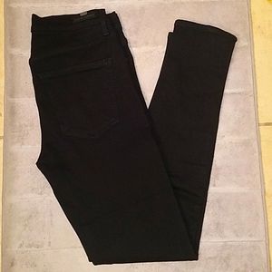 EUC Citizens of Humanity jet black high rise skinny jeans 30
